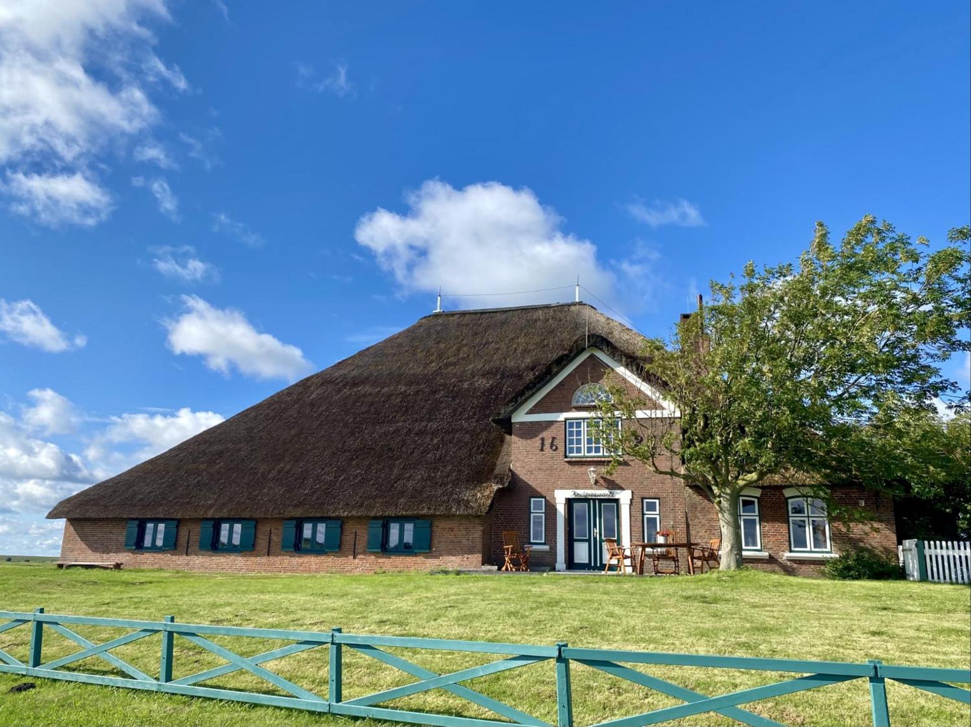 Ferienwohnung Deichgraf Westerhever Exterior foto