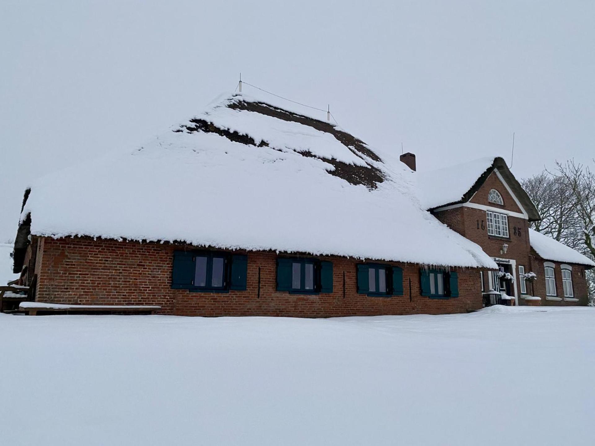 Ferienwohnung Deichgraf Westerhever Exterior foto